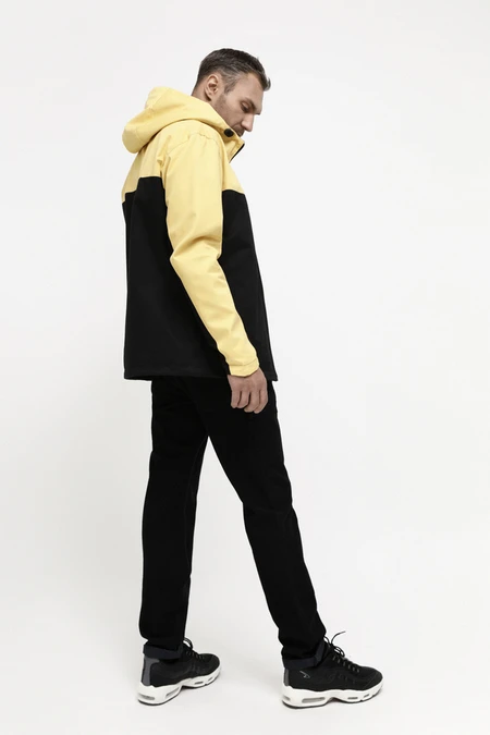 Куртка мужская Woodman dual (желтый-черный)