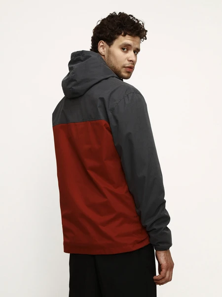 Куртка мужская Woodman four pocket (графит-гранат)