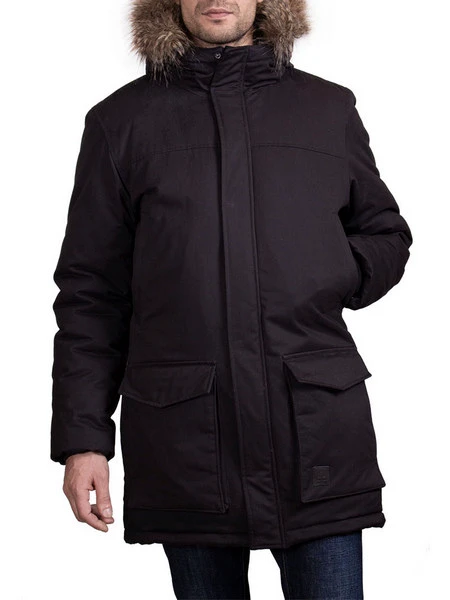 Парка мужская зимняя Woodman long (черный)