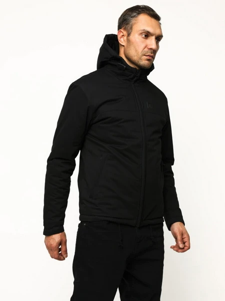 Куртка мужская осенняя Woodman plain (черный)