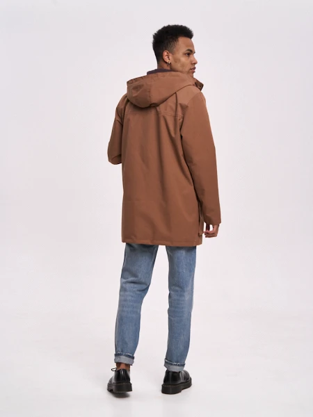 Парка мужская Woodman long  (кэмел)