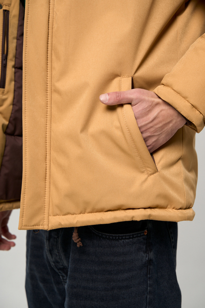 Куртка мужская зимняя Woodman raccon warm (голд)