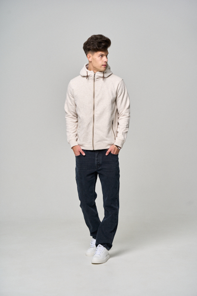 Толстовка мужская Woodman hoody (бежевый)