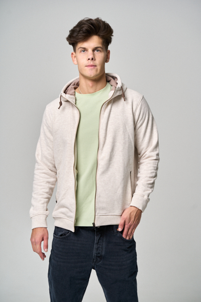 Толстовка мужская Woodman hoody (бежевый)