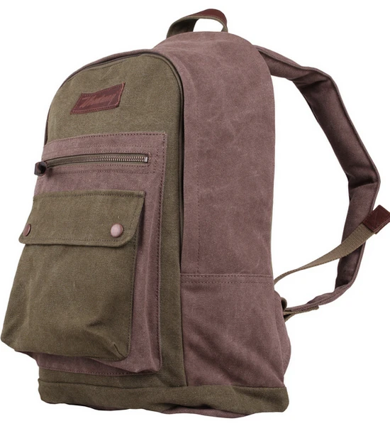 Рюкзак мужской Woodman big pocket (хаки-коричневый)