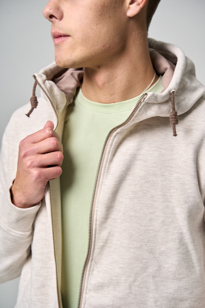 Толстовка мужская Woodman hoody (бежевый)