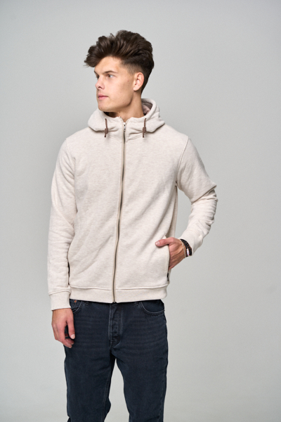 Толстовка мужская Woodman hoody (бежевый)