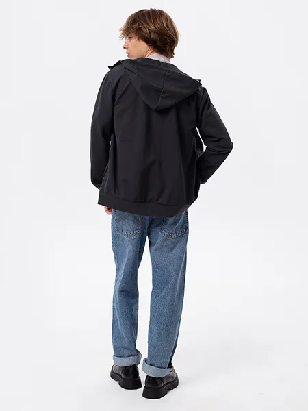Толстовка мужская Woodman hoody (тёмно-серый)