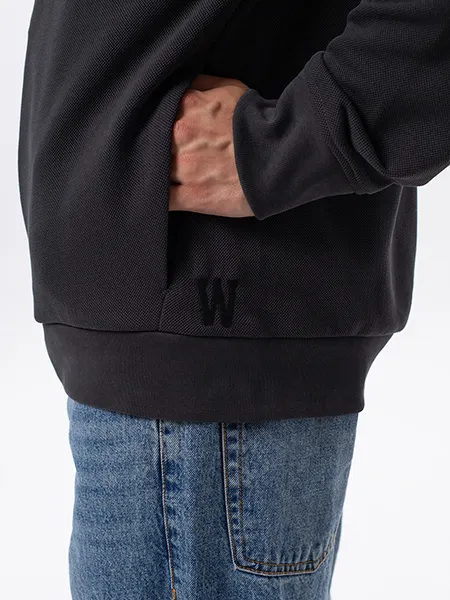 Толстовка мужская Woodman hoody (тёмно-серый)