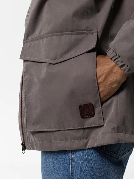 Куртка мужская Woodman bill pocket (серая)