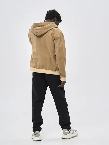 Куртка мужская Woodman twill hoodie (бежевый)
