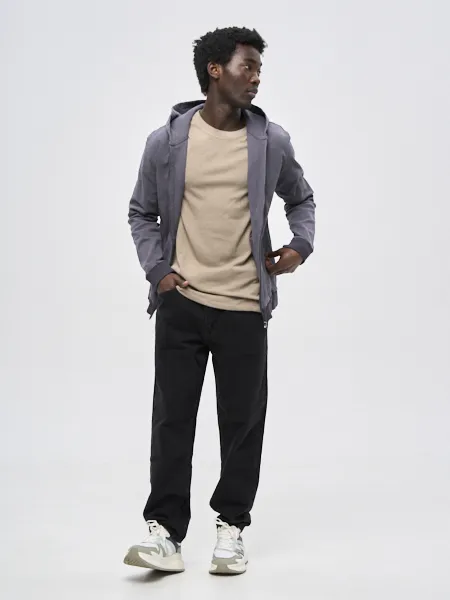 Куртка мужская Woodman twill hoodie (серый)
