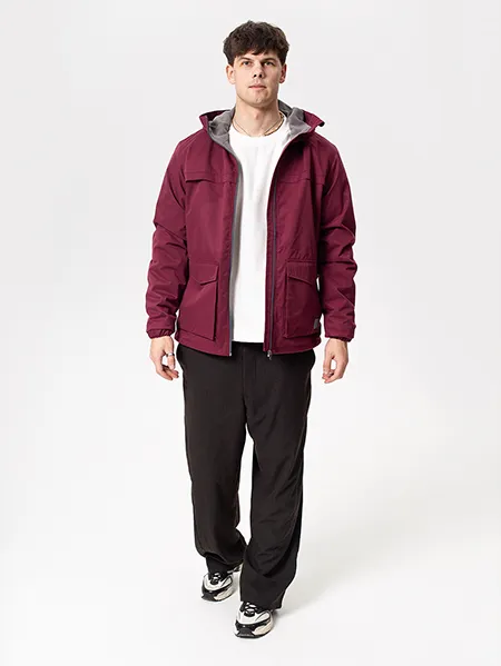 Куртка мужская Woodman bill pocket (бордо)