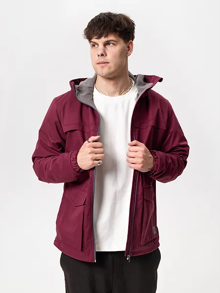 Куртка мужская Woodman bill pocket (бордо)