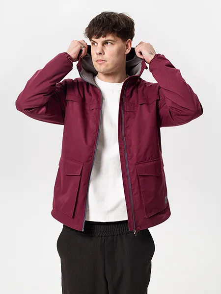 Куртка мужская Woodman bill pocket (бордо)
