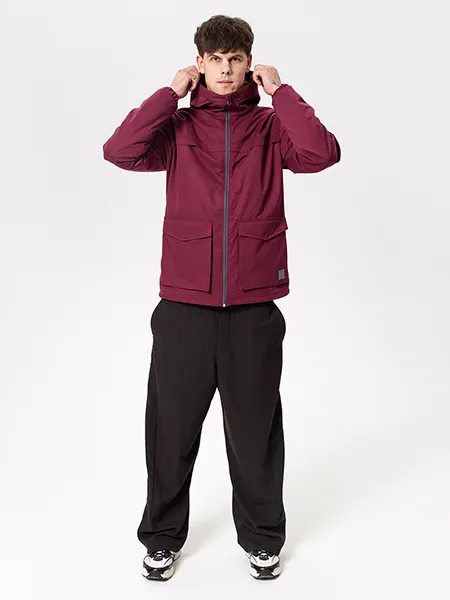 Куртка мужская Woodman bill pocket (бордо)