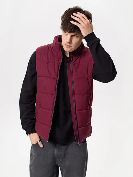 Жилетка мужская Woodman country (бордо)