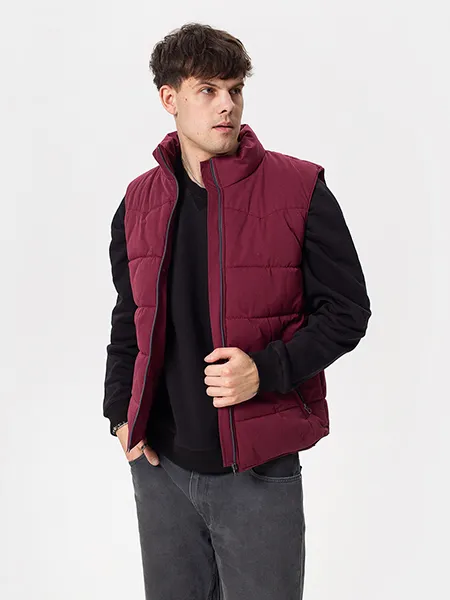 Жилетка мужская Woodman country (бордо)